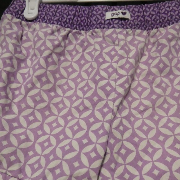 GAP KIDS, xl (12), purple / lavender pattern shorts - Picture 8 of 10